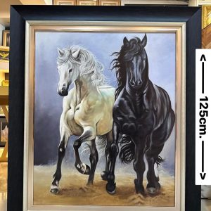 ภาพวาดม้าคู่
